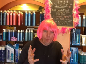 Joey Hamm - Pink Wig